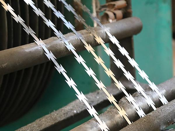 Different types of gill nets are constructed by breaking, cutting and welding.